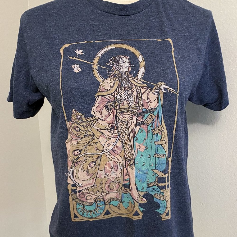 Critical Role Mollymauk dusty purple tee